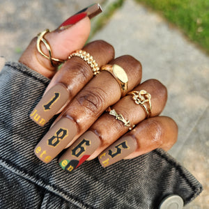 Juneteenth nail set