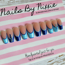 Load image into Gallery viewer, Rhythm &amp; Blues press on nail set
