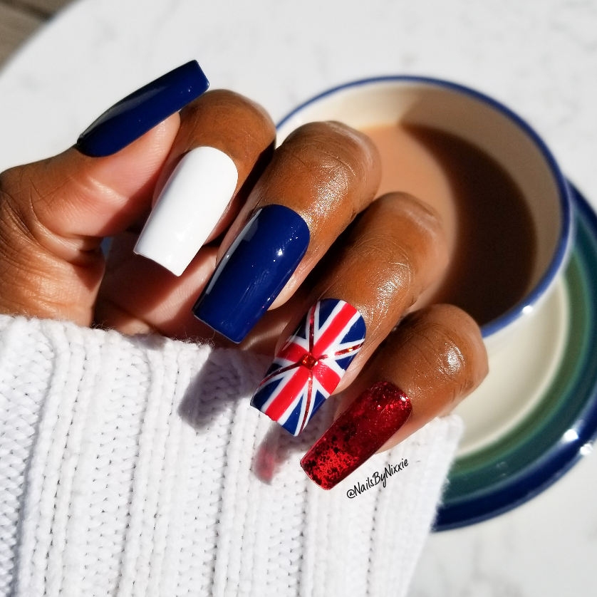 British National nail set