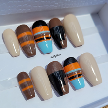 Load image into Gallery viewer, AfroPrint Nail Set
