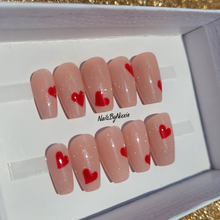 Load image into Gallery viewer, My Heart Flutters nail set

