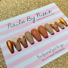 Load image into Gallery viewer, Nude Combination Nail Set
